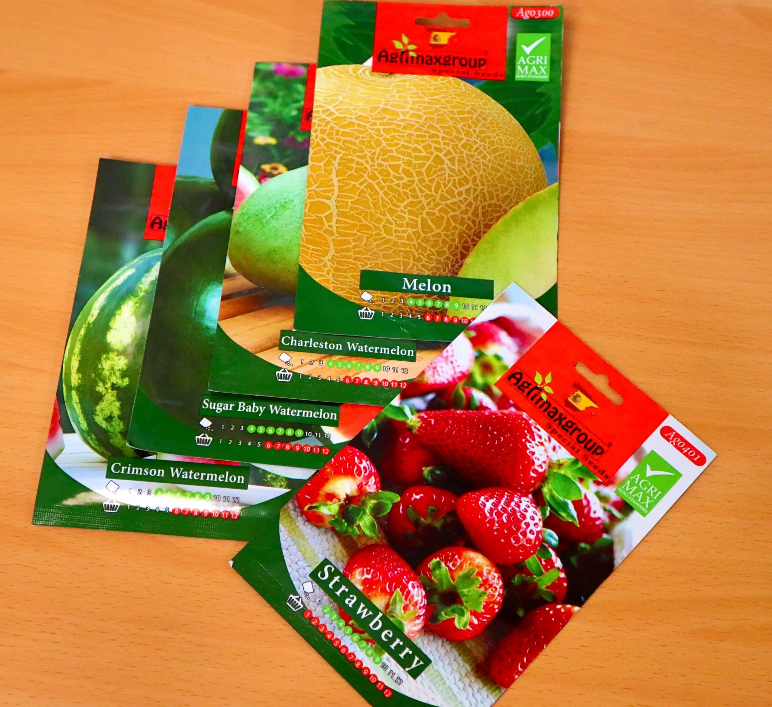 Agrimax Fruit Seeds Bundle of 5