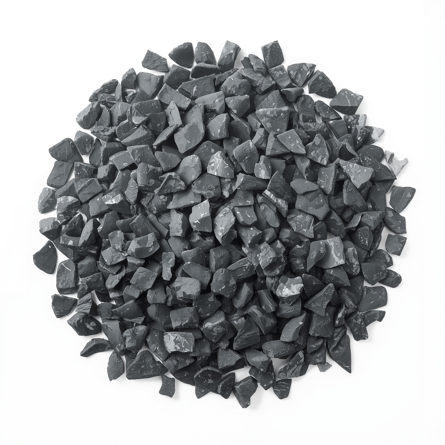Charcoal Slate Chippings 20kg